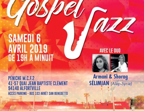 Dîner-Concert Gospel Jazz à Alfortville – 6 Avril 2019