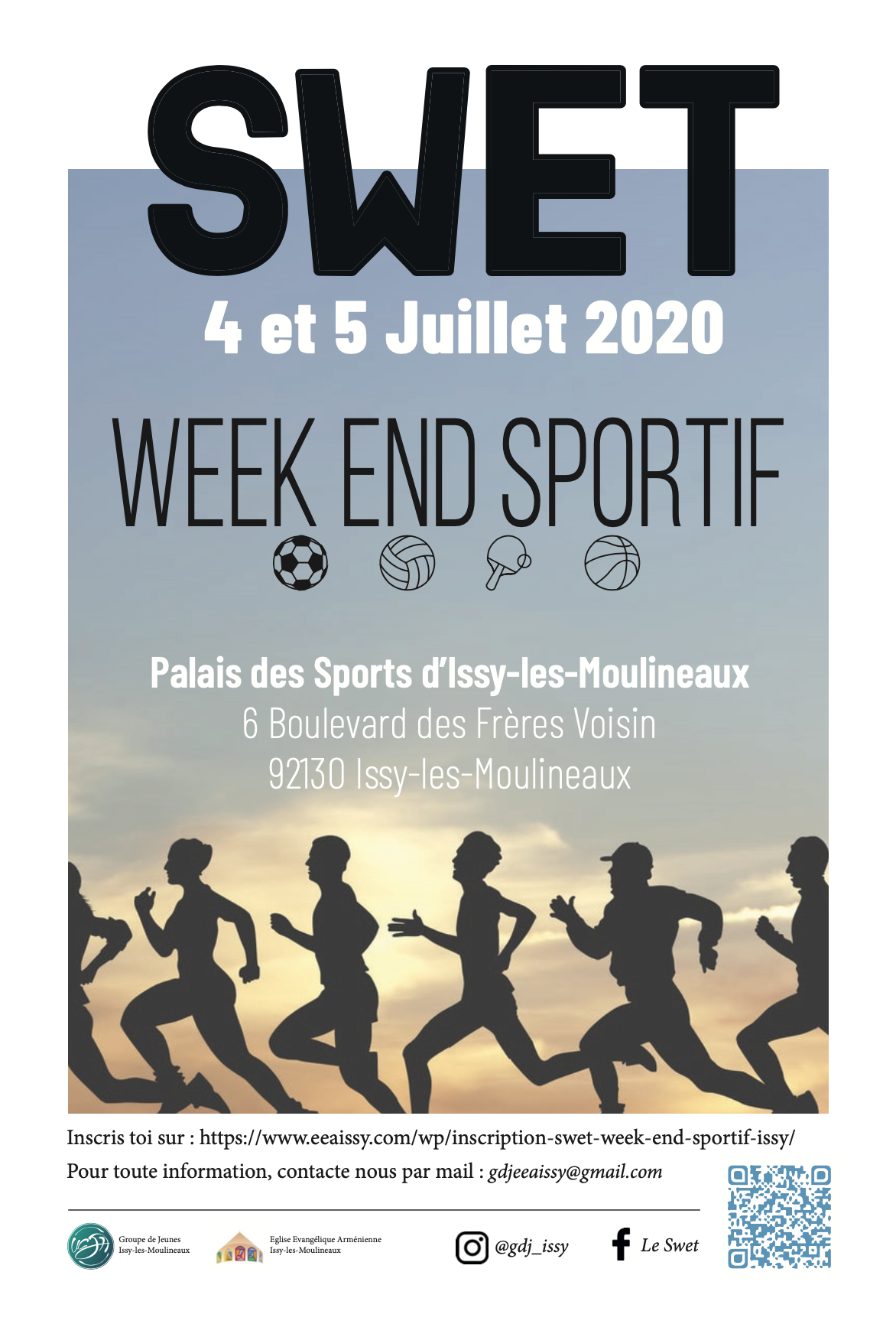 SWET-Sport-Eglise-Issy-Moulineaux SWET - Week-end sportif – Issy-les-Moulineaux